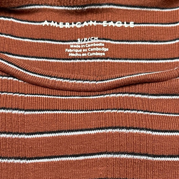 AMERICAN EAGLE Copper Crop Top - Picture 3 of 3